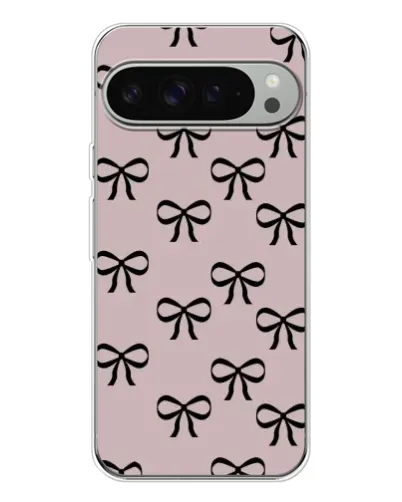 Чохол для Google Pixel 10 Pro XL з картинкою «Чорні бантики»