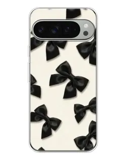 Чохол для Google Pixel 10 Pro XL з картинкою «Чорні бантики»