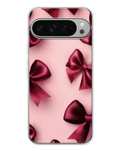 Чохол для Google Pixel 10 Pro XL з картинкою «Бордовий атлас»
