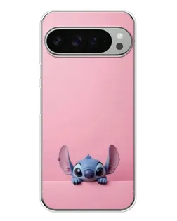 Чехол для Google Pixel 10 Pro XL с картинкой «Stitch выглядывает»