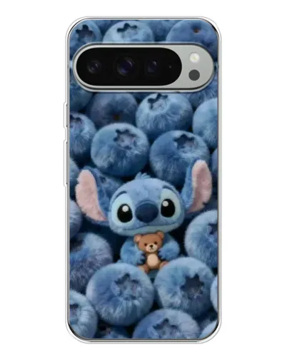 Чехол для Google Pixel 10 Pro XL с картинкой «Стич и голубика»