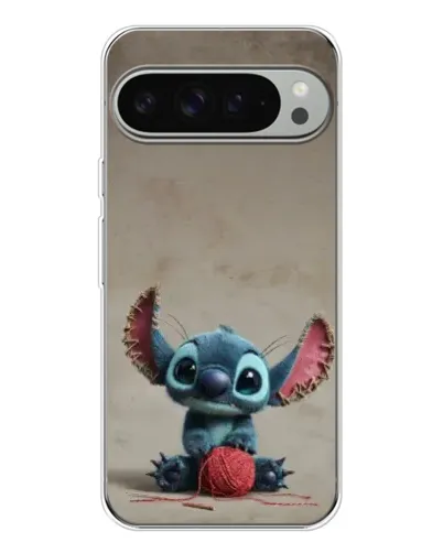 Чехол для Google Pixel 10 Pro XL с картинкой «Стич на коричневом фоне»