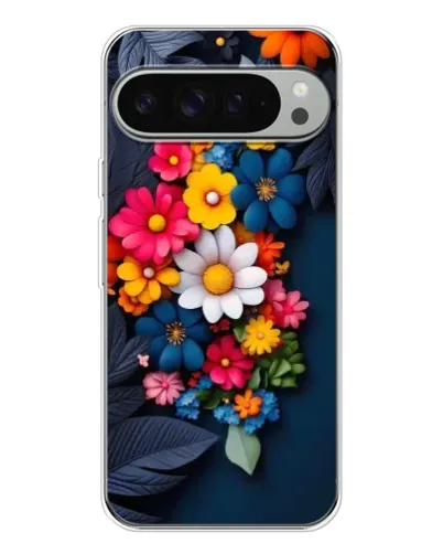 Чехол для Google Pixel 10 Pro XL с картинкой «Цветочная феерия»
