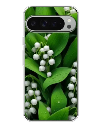 Чехол для Google Pixel 10 Pro XL с картинкой «Ландыши в зелени»