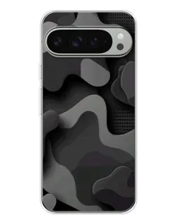 Чохол для Google Pixel 10 Pro XL з картинкою «Темний абстрактний камуфляж»
