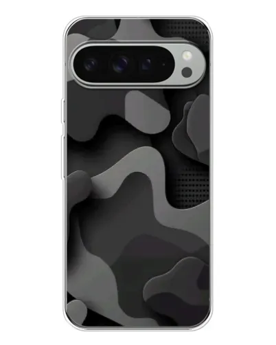 Чехол для Google Pixel 10 Pro XL с картинкой «Темный абстрактный камуфляж»