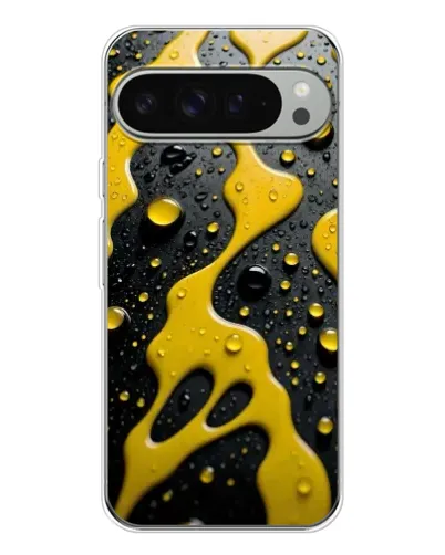 Чехол для Google Pixel 10 Pro XL с картинкой «Жидкое желтое золото»