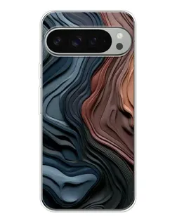 Чехол для Google Pixel 10 Pro XL с картинкой «Цветные волны каньона»
