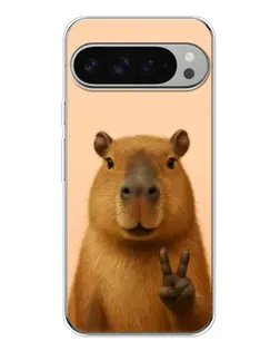 Чохол для Google Pixel 10 Pro XL з картинкою «Капібара вікторія»