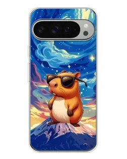 Чохол для Google Pixel 10 Pro XL з картинкою «Капібара Ван Гога»