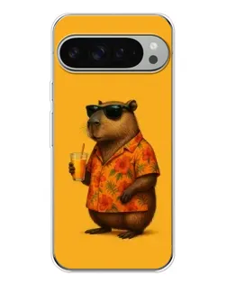 Чохол для Google Pixel 10 Pro XL з картинкою «Капібара на відпочинку»