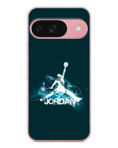 Чехол для Google Pixel 10 Pro с картинкой «Jordan Blue Fire»
