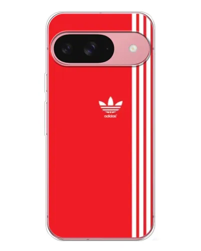 Чохол для Google Pixel 10 Pro з картинкою «Червоний мінімалізм Adidas»