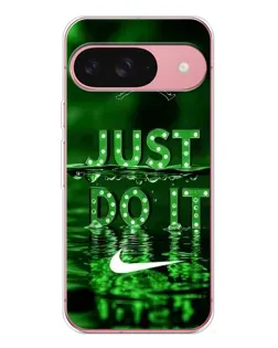 Чохол для Google Pixel 10 Pro з картинкою «Зелений неоновий Nike»
