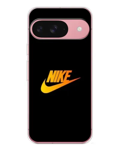 Чехол для Google Pixel 10 Pro с картинкой «Золотой логотип Nike»