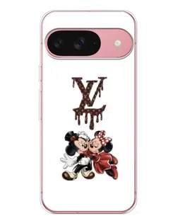 Чохол для Google Pixel 10 Pro з картинкою «LV та Міккі Маус»
