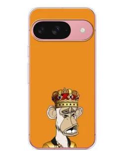 Чехол для Google Pixel 10 Pro с картинкой «Золотая обезьяна Bored Ape»