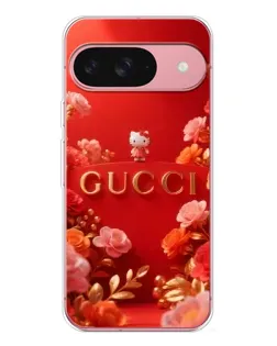 Чохол для Google Pixel 10 Pro з картинкою «Gucci — золотий сад»