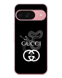 Чохол для Google Pixel 10 Pro з картинкою «Gucci — срібна змія»