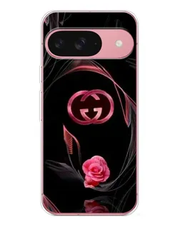 Чохол для Google Pixel 10 Pro з картинкою «Gucci — неонова троянда»