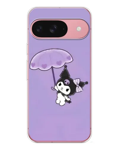 Чохол для Google Pixel 10 Pro з картинкою «Kuromi з парасолькою»
