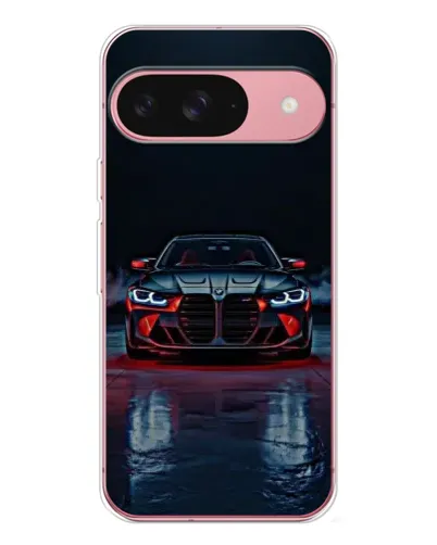 Чохол для Google Pixel 10 Pro з картинкою «BMW на мокрій дорозі»