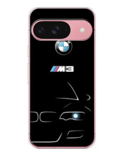 Чохол для Google Pixel 10 Pro з картинкою «Мінімалістичний принт BMW M3»