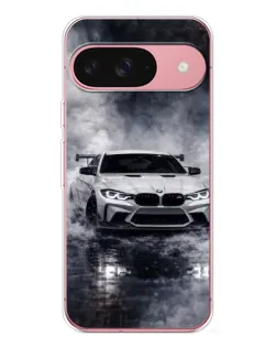 Чохол для Google Pixel 10 Pro з картинкою «BMW крізь туман»