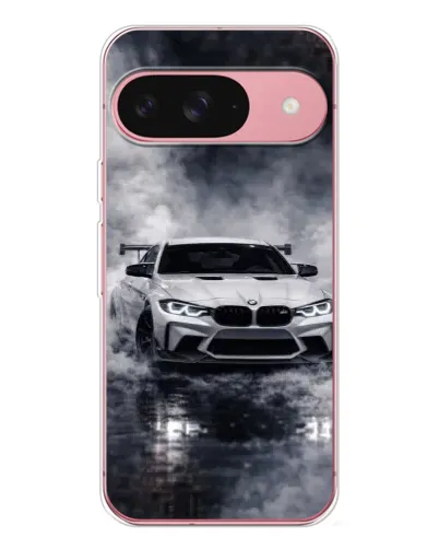 Чохол для Google Pixel 10 Pro з картинкою «BMW крізь туман»