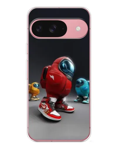Чохол для Google Pixel 10 Pro з картинкою «Among Us — 3D стиль»