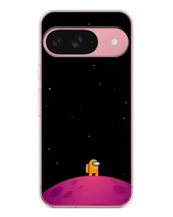 Чохол для Google Pixel 10 Pro з картинкою «Самотній герой на планеті»