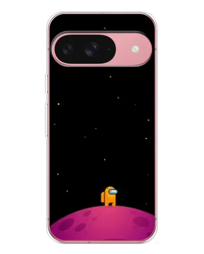 Чохол для Google Pixel 10 Pro з картинкою «Самотній герой на планеті»