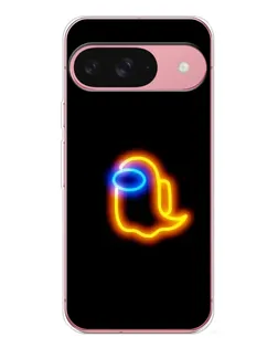 Чохол для Google Pixel 10 Pro з картинкою «Among Us неонове сяйво»