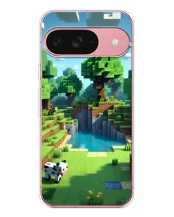 Чохол для Google Pixel 10 Pro з картинкою «Minecraft літній день»