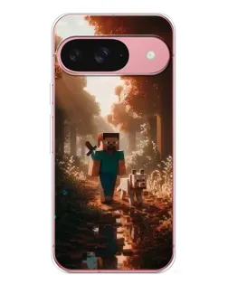 Чохол для Google Pixel 10 Pro з картинкою «Стів у лісі»