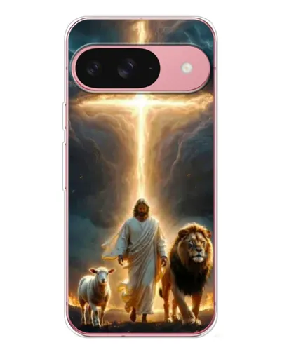 Чохол для Google Pixel 10 Pro з картинкою «Лев Юди та Світло»