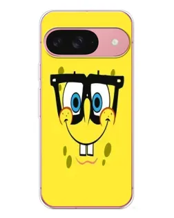 Чохол для Google Pixel 10 Pro з картинкою «Мінімалістичний Спанч Боб»