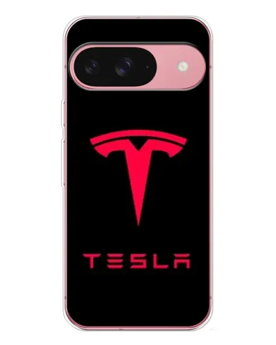 Чохол для Google Pixel 10 Pro з картинкою «Tesla Red Logo»