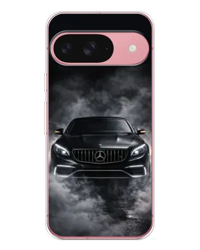 Чохол для Google Pixel 10 Pro з картинкою «Mercedes у диму»