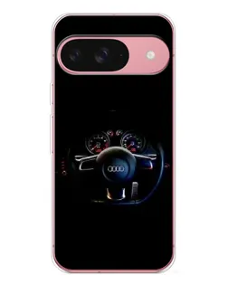 Чехол для Google Pixel 10 Pro с картинкой «Салон Audi — руль»