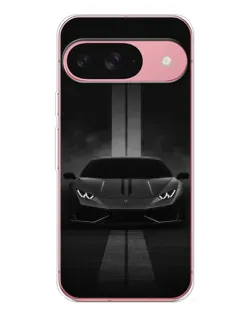 Чехол для Google Pixel 10 Pro с картинкой «Lamborghini симметрия дорог»