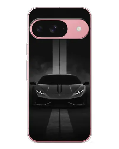 Чехол для Google Pixel 10 Pro с картинкой «Lamborghini симметрия дорог»