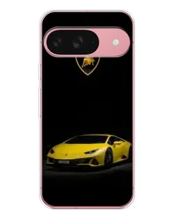 Чехол для Google Pixel 10 Pro с картинкой «Lamborghini желтый акцент»