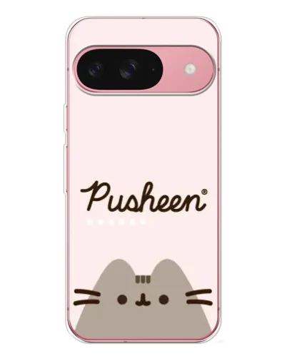 Чохол для Google Pixel 10 Pro з картинкою «Pusheen логотип»