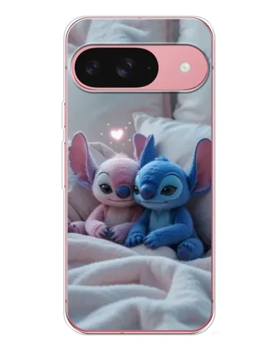 Чохол для Google Pixel 10 Pro з картинкою «Плюшеві Стіч Ангел»
