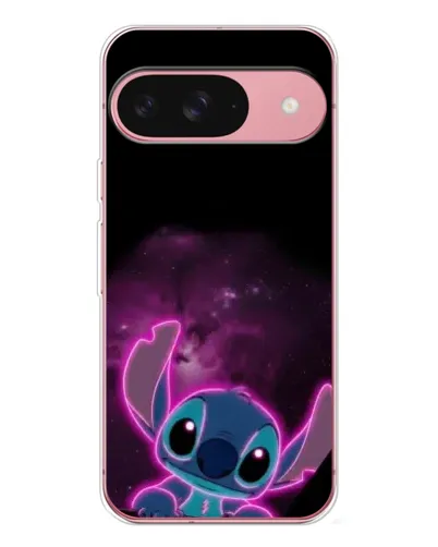 Чехол для Google Pixel 10 Pro с картинкой «Неоновый Stitch»