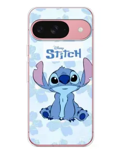 Чохол для Google Pixel 10 Pro з картинкою «Stitch серед квітів»