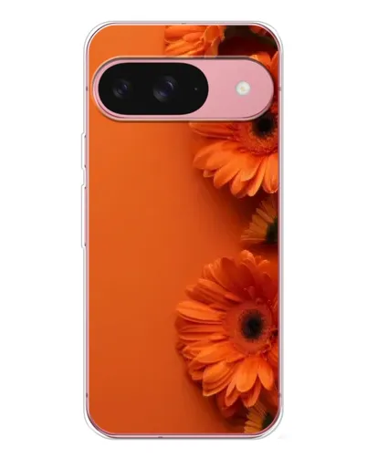 Чохол для Google Pixel 10 Pro з картинкою «Помаранчеві гербери»