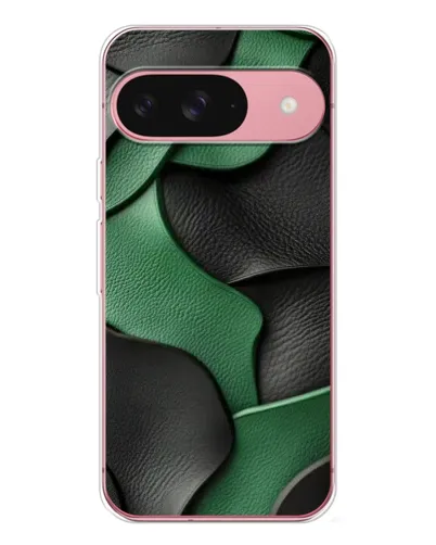 Чохол для Google Pixel 10 Pro з картинкою «Зелені шкіряні хвилі»