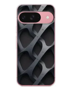 Чохол для Google Pixel 10 Pro з картинкою «Об'ємне сіре плетіння»